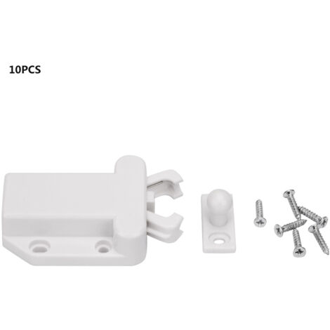 Lot De 8 Supports De Réparation De Charnières D'armoire En Acier