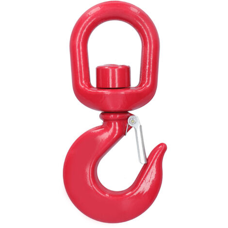 Crochet Universel De Levage De Charge Jusqu'à 250kg Avec œillet De Fixation 12,5mm En Acier Galvanisé Chaîne Câble Accroche Lien Treuil Anneau