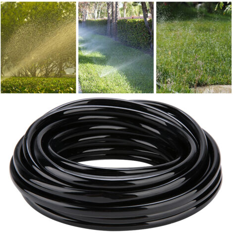 Tuyau D'Arrosage Goutte-à-Goutte 10m | PVC Souple 8/11mm | Pour Systèmes D'Irrigation Jardin | Arrose Fleurs, Légumes, Pelouse Facilement
