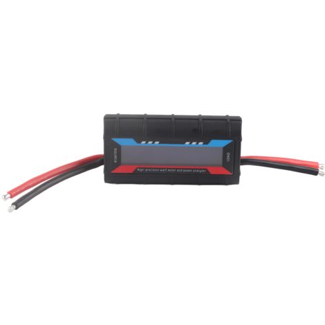 Wattmètre Numérique RC 150A - Affichage LCD Tension/ampères - Pour Batteries Et Moteurs