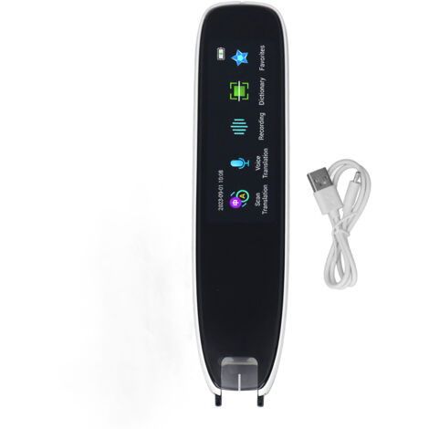 Stylo Scanner Traducteur WiFi - Pour Livres Anglais/chinois - Batterie Intégrée - Enfant/adulte