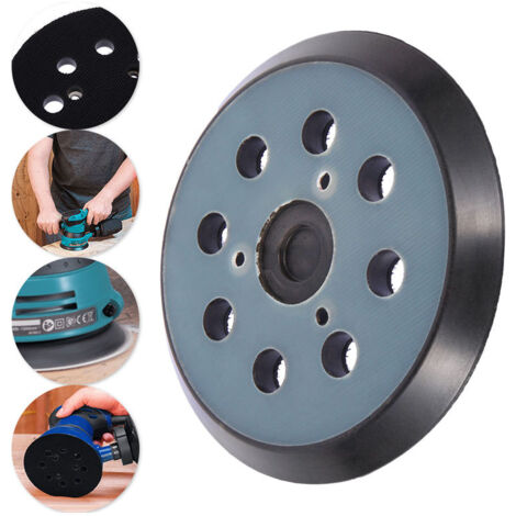 2 Disques De Ponçage 125mm Avec Crochet/boucle - 8 Trous - Compatible Bosch PEX 270 A / 270 AE