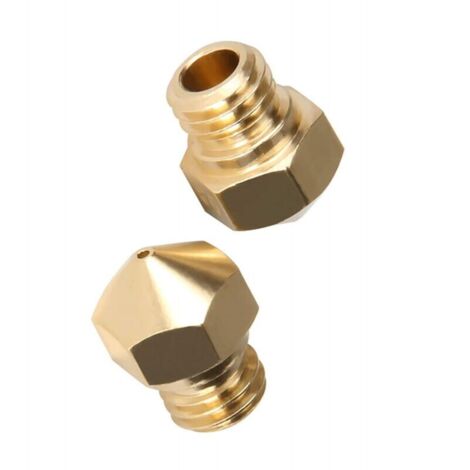 20pcs Accessoires pour imprimante 3D 20pcs, consommables pour buse filetée M7 1,75 mm, buse en laiton MK10 0,4 mm