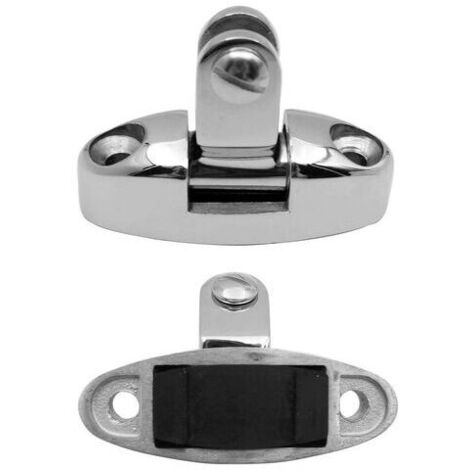 Charnières Bimini Pour Bateau - Lot De 2, Acier Inoxydable - Support Toit Bateau, Installation Facile - 2