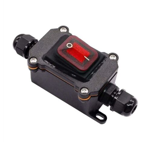 Interrupteur éTanche IP67 12V DC 20A Interrupteur éTanche à Haute Intensité