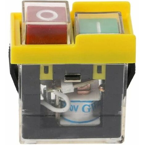 KJD6 5E4 250V interrupteur électromagnétique étanche bouton de démarrage magnétique protection de mise hors tension interrupteur autobloquant KJD20