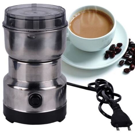 Moulin à Café Électrique 220V - Broyeur Graines Et Épices - 100-200W