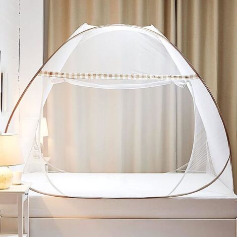 Aoreun Moustiquaire de Lit Pliable, Portable de Voyage Moustiquaire 180