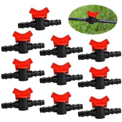 Lot De 5 Clapets Anti-Retour Unidirectionnels En PP - Diamètre 5 Mm - Résistants à L'Huile Et Corrosion