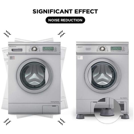 Didiseaon 4 Pièces Patins Antivibration Caoutchouc Pour