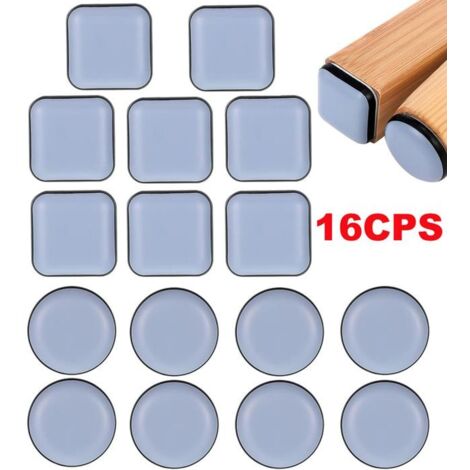 Jeu de 5 patins pour chaises de bureau - Accessoires et ergonomie