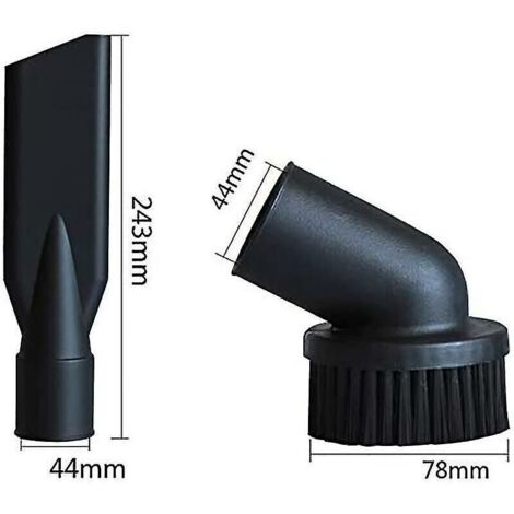 Buse Plate Aspirateur Ezweiji 35 Mm - Longue Buse Fente Universelle Pour Coins & Interstices, Compatible Bosch, Miele, Vax