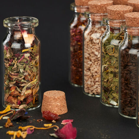 SUMTree 45pcs Bouteilles De Sable En Plastique Flacons De Potion