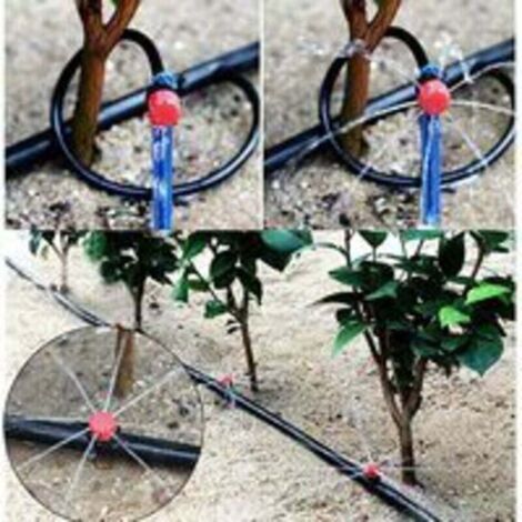 Goutteur Irrigation Réglable Goutte , Goutte Système D'arrosage Automatique Tuyau Egouttement