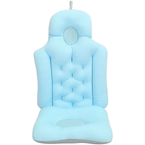Coussin De Bain Gonflable WBTY - 47x37x15 Cm - Housse Maille Antidérapante - Ventouses - Pour Spa, Jacuzzi - 5