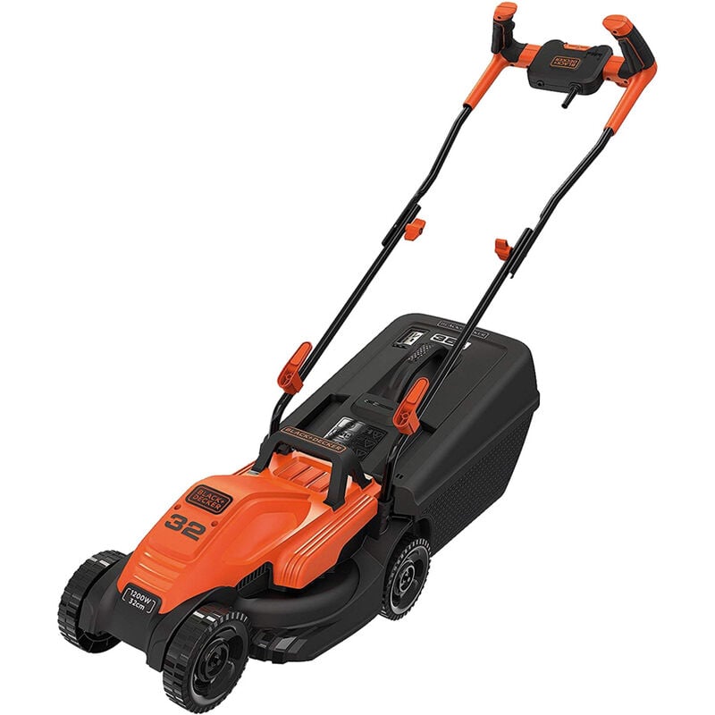 Cortacésped BLACK & DECKER bemw451bh-qs 1200W 32cm con empuñadura engomada