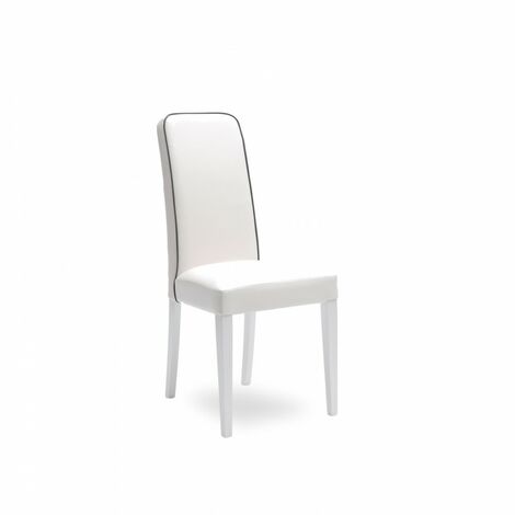 Silla de Cuero Sintético - Anita - 59cm x 46cm x 99cm (1/4)
