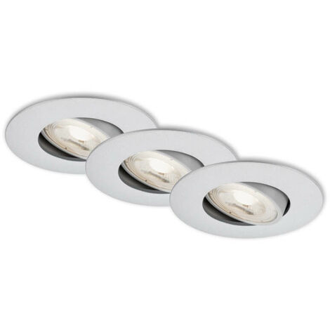Lámpara de cosecha LED Ultraflache, Ø 9 cm, 5 W, Cromo Mate (1/5)