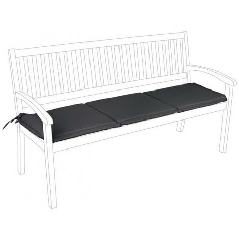 Waigg Kii Cojín Grueso Para Banco De 2 Plazas/3 Plazas, 100/120 X 50 Cm, Cojín Antideslizante Para Banco De Jardín, Comedor, Hogar, Patio, Columpio, (150 X 40 X 5 Cm, Marrón