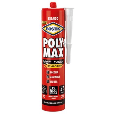 Bostik Poly Max Panda Di Montagigio y Sigillante Universale 425 Gr D6118