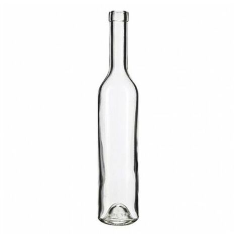 Botella Cristal Para Destilados 'Bordolese Primavera Ecova'' 500 Ml - Color Blanco