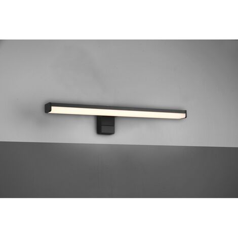 Trio Lino aplique de baño negro mate LED 7,5W (1/5)