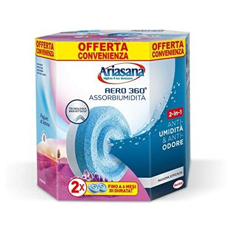 Recambio universal RUBSON Aero 360 para deshumidificador lavanda