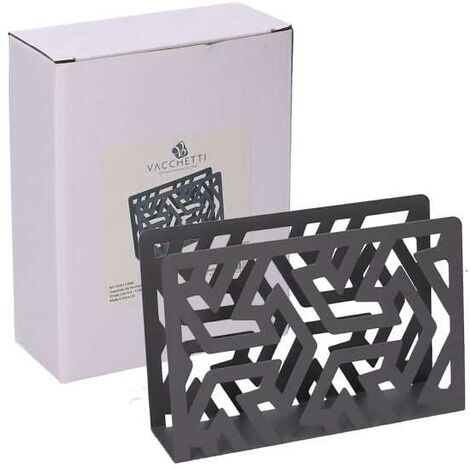 Caja Decorativa De Resina Con Diseño De Flechas Blancas Y Negras