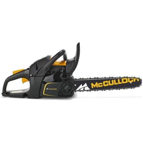 Motosierra de gasolina McCulloch CS380T con caja y cadena