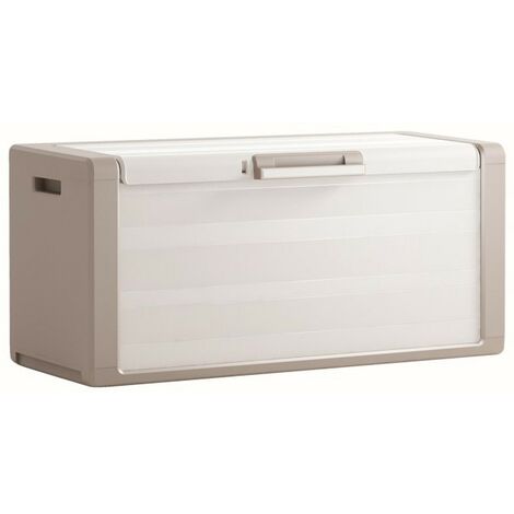 Cómoda de jardín beige GULLIVER 118x49x h55 cm (1/5)