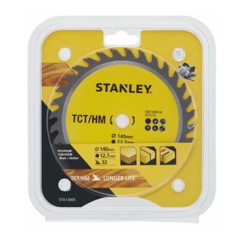 Stanley Accesorios - Hoja De Sierra Para Madera 184x30 Mm, 40 Dientes Sta17020 Xj