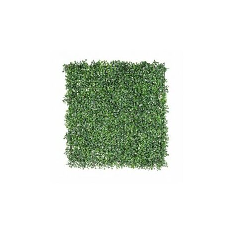 Pared sintética verde Buxus 50x50cm
