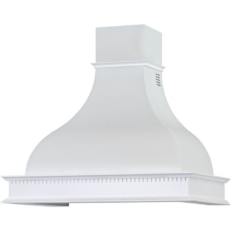 Campana de Cocina Cappa Piramidal Blanca de 60cm Con Salida