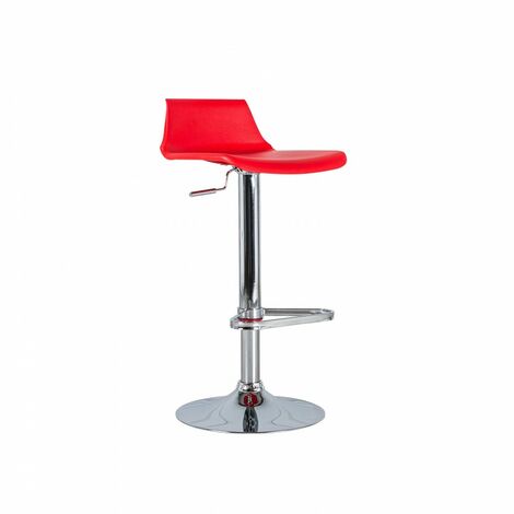 Sgabello de polipropileno - Fred - 39cm x 41cm H. 72/94cm (1/4)