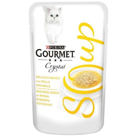 Sopa Cristal Gourmet con Pollo Purina 40 gramos