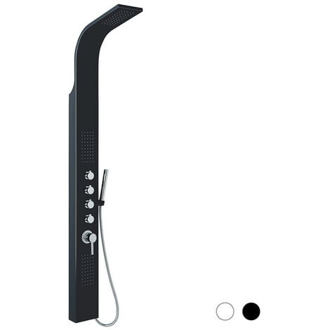 Sistema de pared multifunción negro Danubio