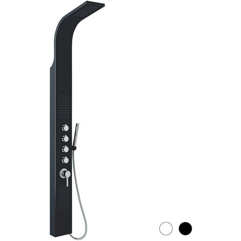 Sistema de pared multifunción negro Danubio