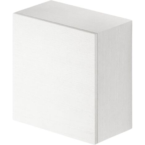 Mueble alto de 4 compartimentos con puerta blanca Al.60x60x30cm (1/2)
