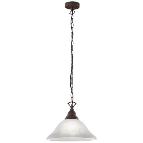 Suspensión Rustico Country Ruggine 1xE27 Ø33 cm Trio Iluminación (1/3)