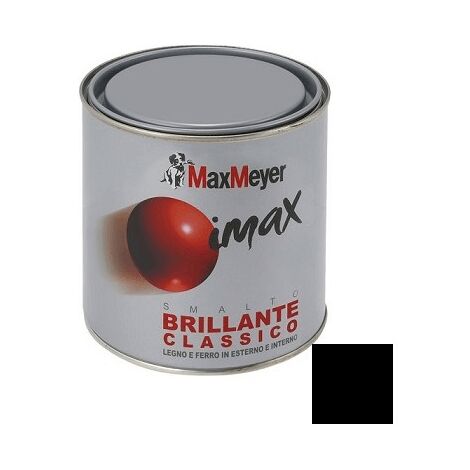 Imax Esmalte Negro Clásico Brillante Max Meyer 0.500 Lt