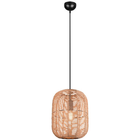 Runa Lámpara Suspensión Difusor Fibra Natural Ø35 cm Trio Iluminación (1/3)