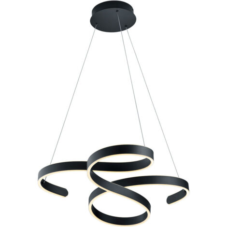 Suspensión Francis Vortici Antracita Led 52w Regulable Trio Iluminación (1/5)