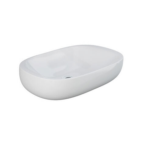 Lavabo sobre encimera ovalado 60 cm