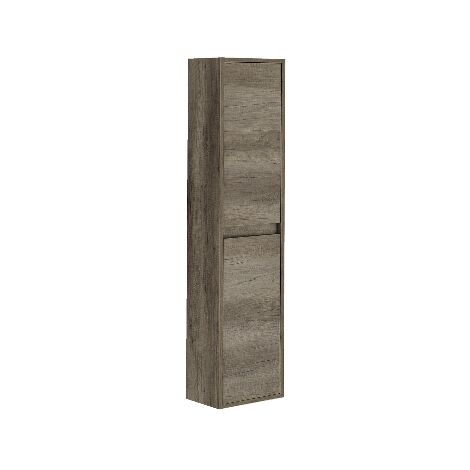 Columna de baño suspendida con 2 puertas 140 x 30 x 26 cm