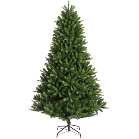 Ripley - ARBOL DE NAVIDAD VERDE CON PUNTAS BLANCAS DE 1.80M