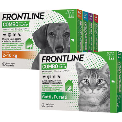 Antiparassitario gatti/furetti 3 pipette 0,5 ml