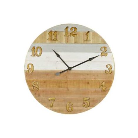 Reloj de madera bicolor ea-6422 Ø cm. 91,5x6 (1/5)