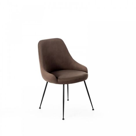 Silla de microfibra - Nandy - 48.5cm x 49.5cm x 80cm (1/4)
