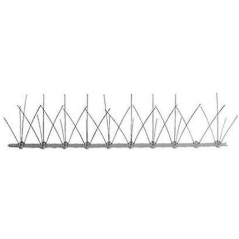 Dissuador anti volátiles con base de plástico 50x12