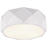 Plafón 3xE27 Zandor Blanco Ø40 cm Trio Lighting
